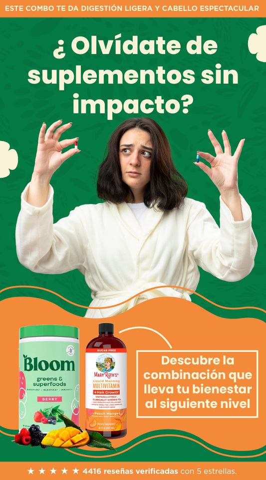 Combo nutrición completa | Bloom + Multivitamínico | Revoluciona tu bienestar