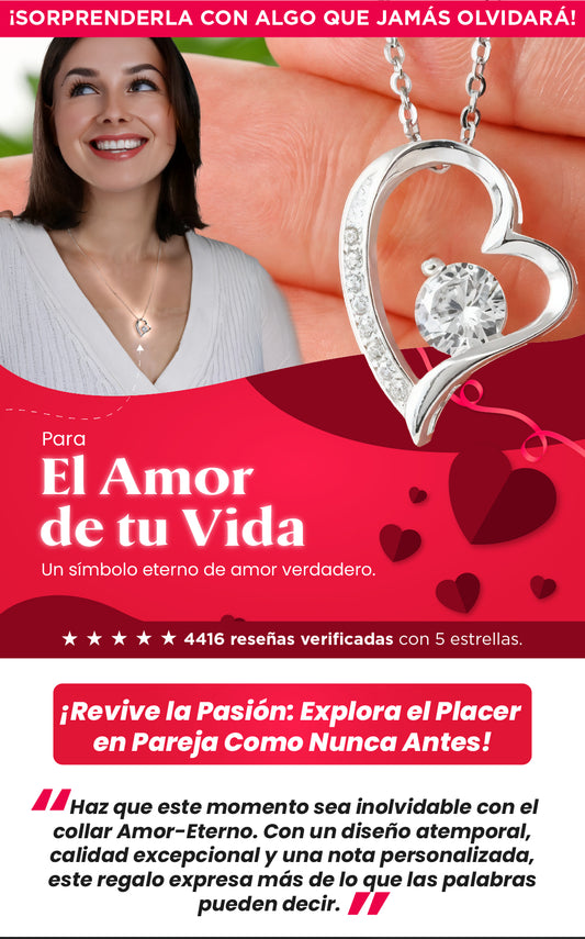 Collar Amor-Eterno para mi Amor (con carta especial)
